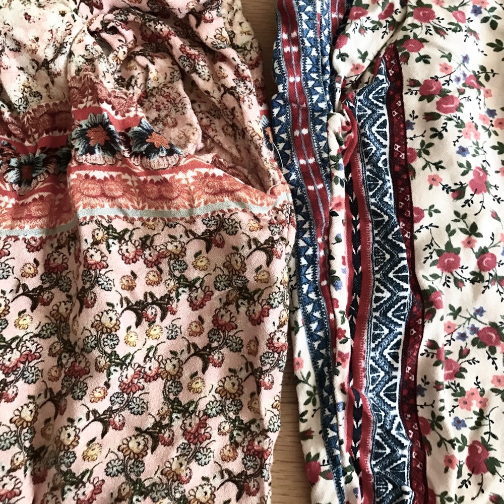 Matching sister ZARA bohemian pants